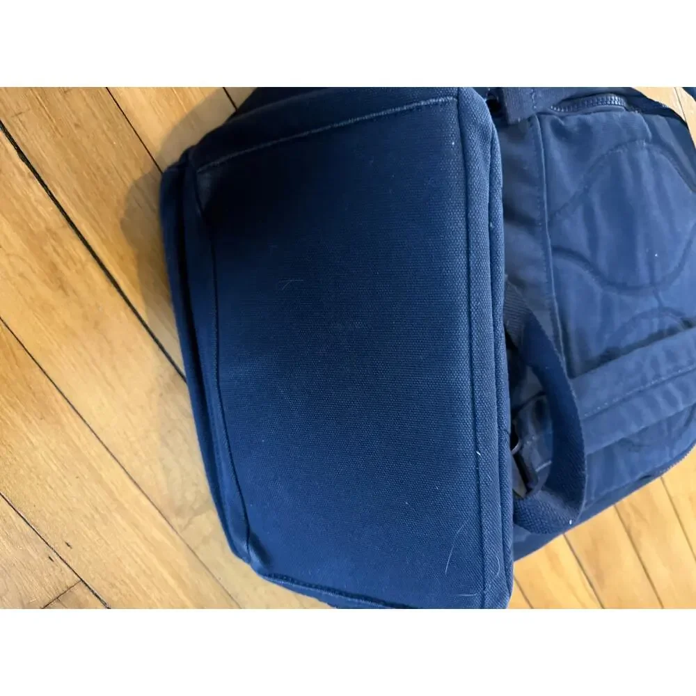 Dare to Roam backpack‎ blue antimicrobial laptop pocket suitcase strap travel